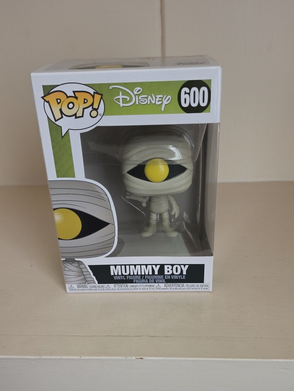 Funko POP! Disney Mummy Boy Vinyl Figure - Cream with Yellow Eye